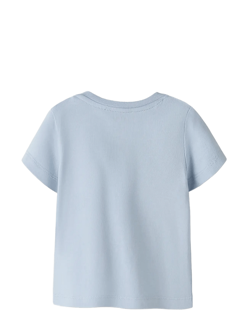 name it - NBMFALLON SS TOP BOX - kurzärmelige - blue fog - 1