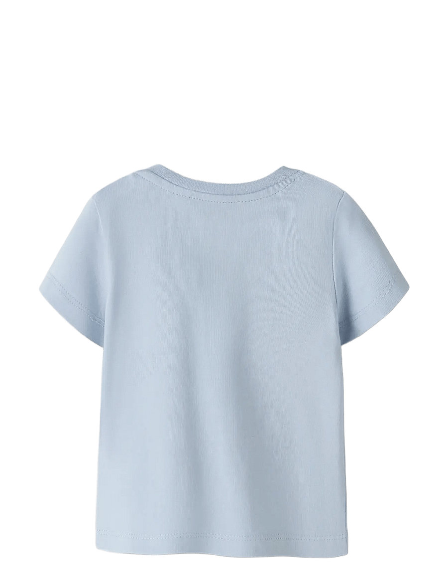 name it - NBMFALLON SS TOP BOX - kurzärmelige - blue fog - 1