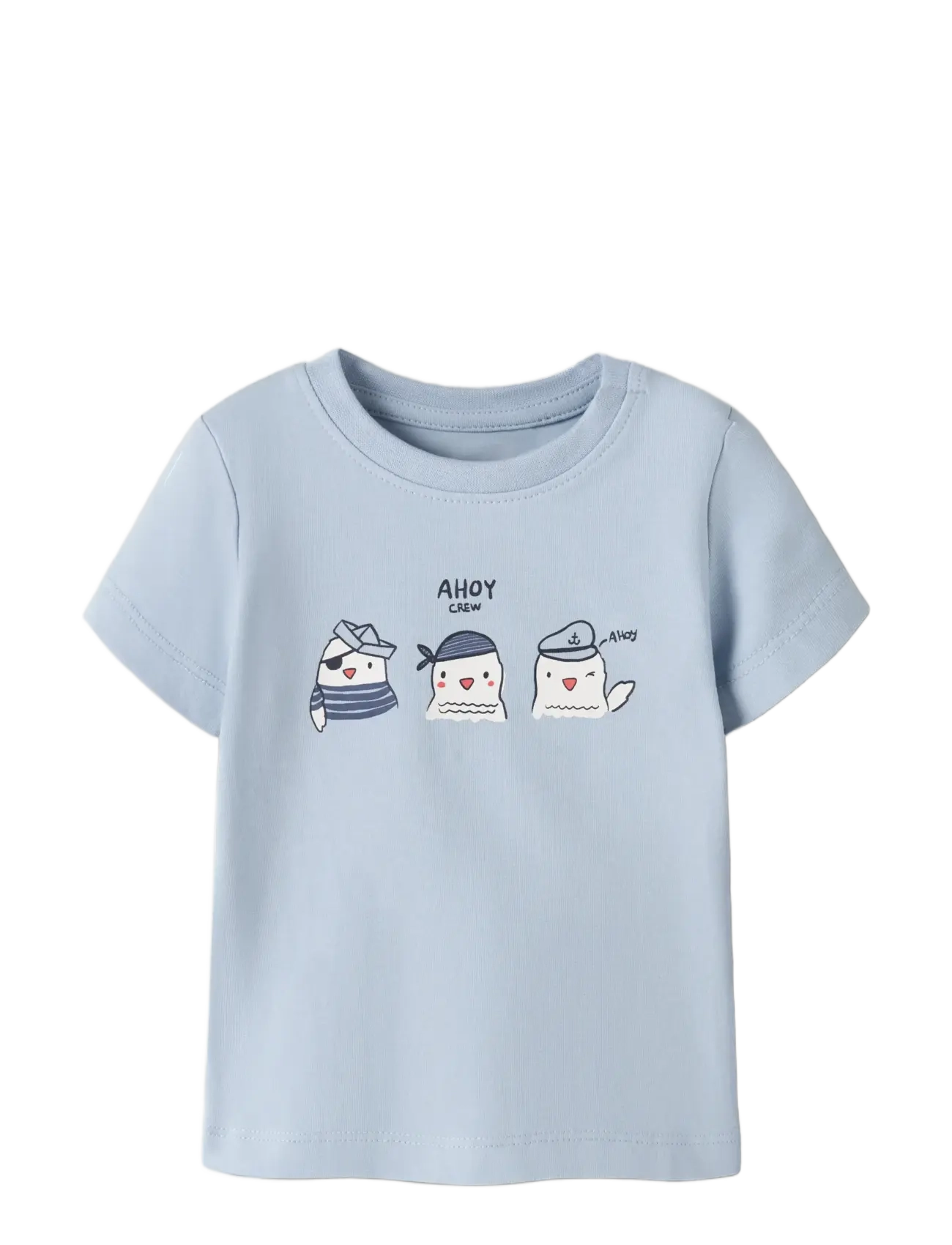 name it - NBMFALLON SS TOP BOX - lühikeste varrukatega t-särgid - blue fog - 2
