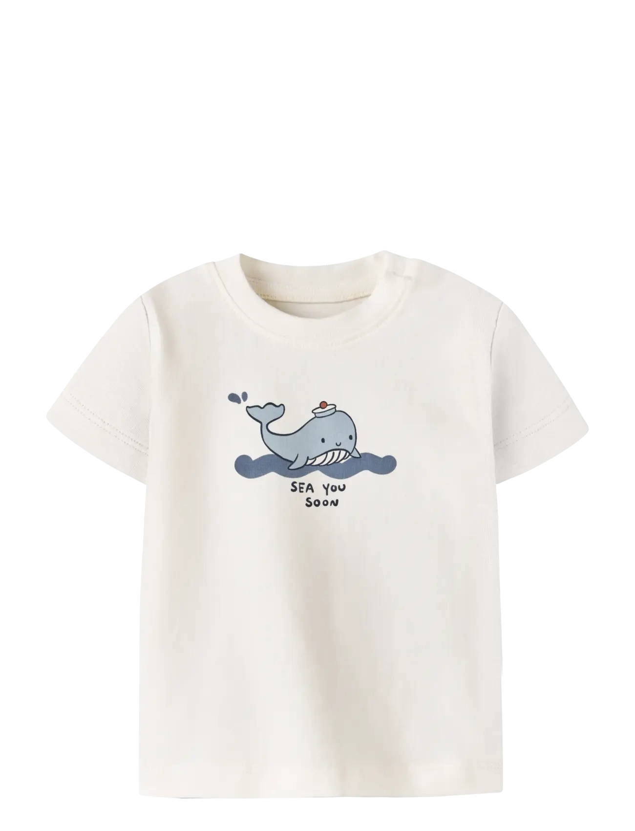 name it NBMFALLON SS TOP BOX - Riided - CLOUD DANCER / cream