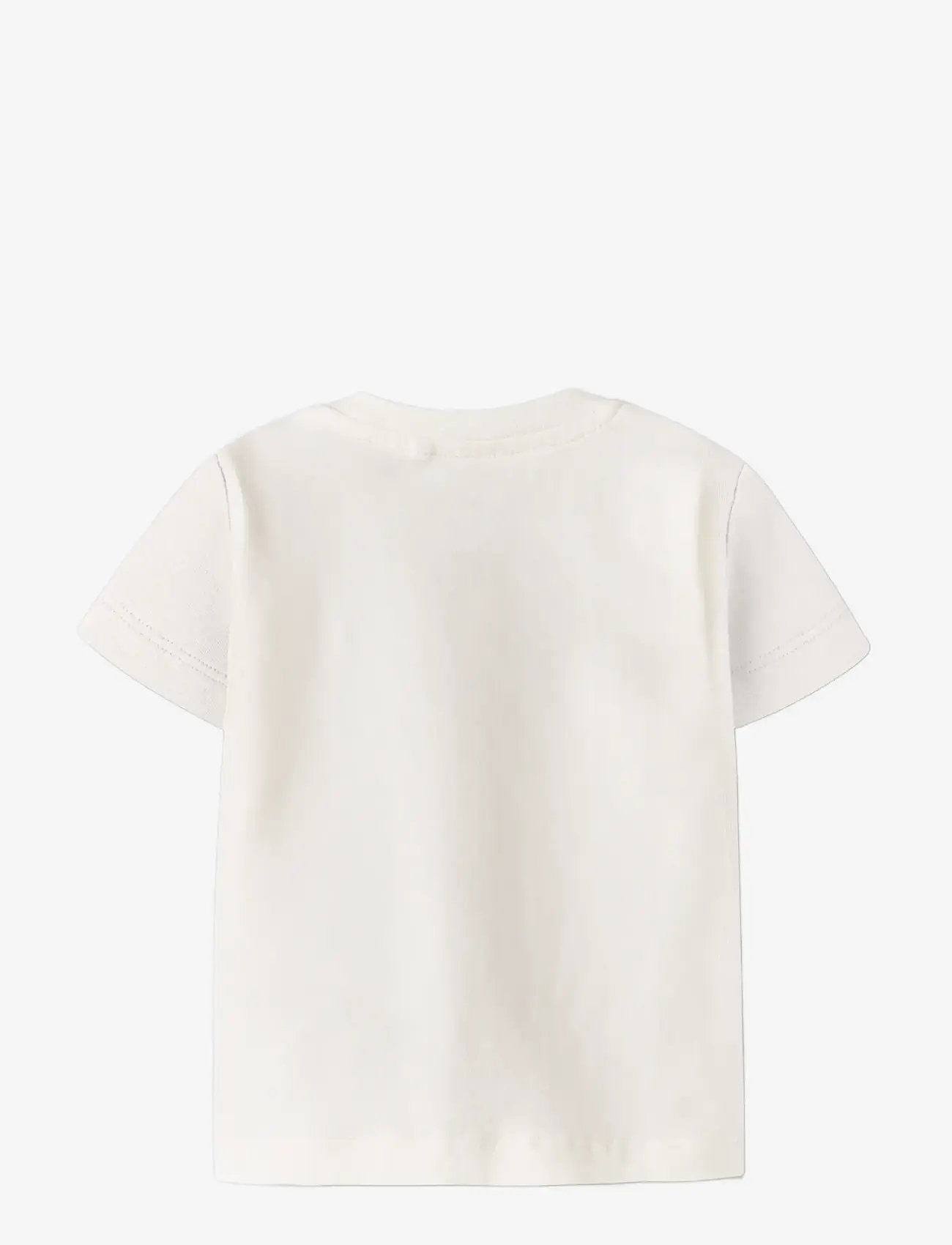 name it - NBMFALLON SS TOP BOX - lühikeste varrukatega t-särgid - cloud dancer - 1