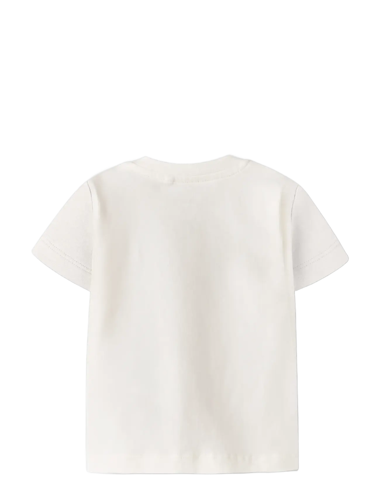 name it - NBMFALLON SS TOP BOX - kortærmede t-shirts - cloud dancer - 1