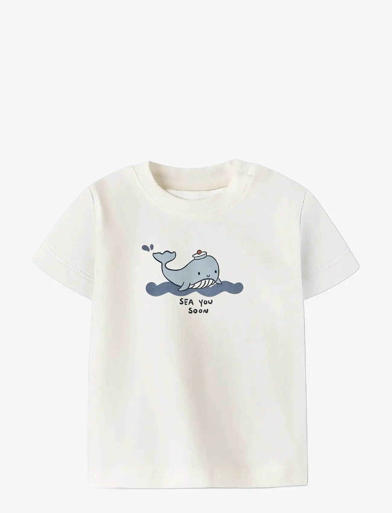 name it - NBMFALLON SS TOP BOX - lühikeste varrukatega t-särgid - cloud dancer - 3