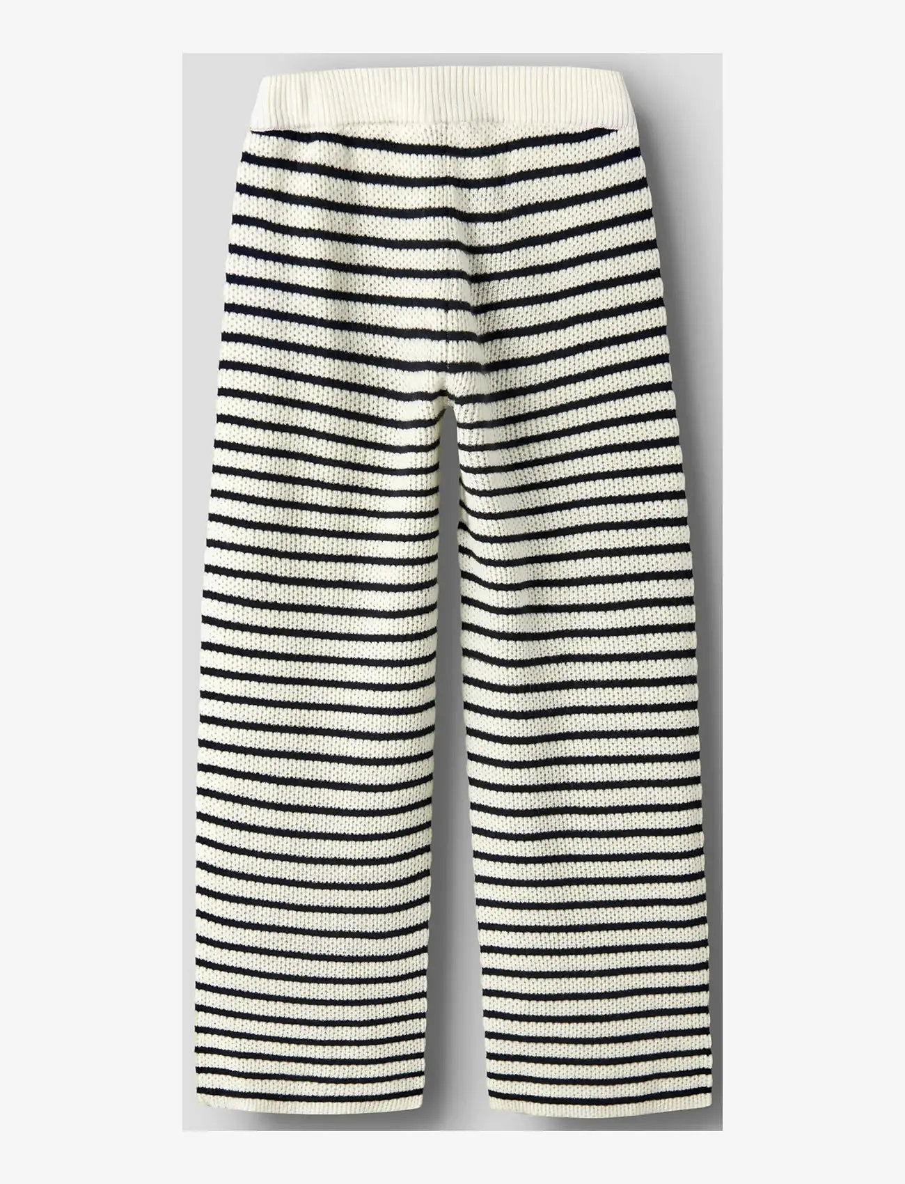 name it - NKFFUMIKO WIDE PANT - bukser - antique white - 1