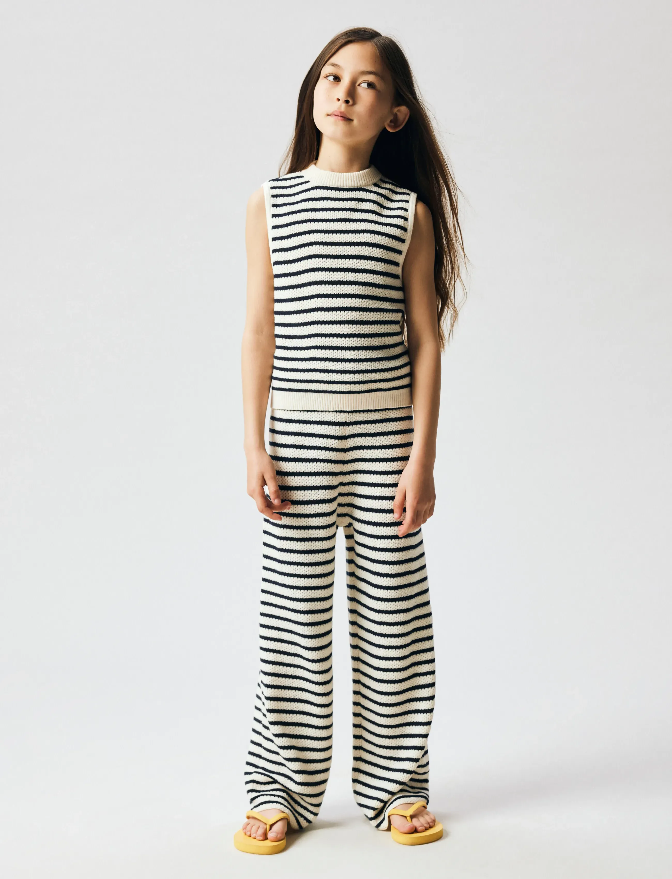 name it - NKFFUMIKO WIDE PANT - alhaisimmat hinnat - antique white - 4