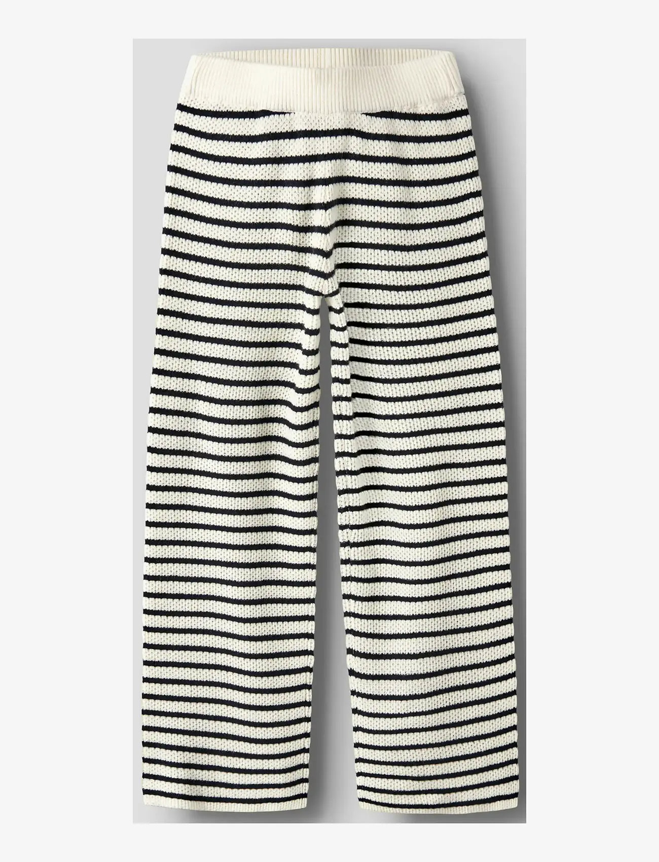 name it - NKFFUMIKO WIDE PANT - bukser - antique white - 2