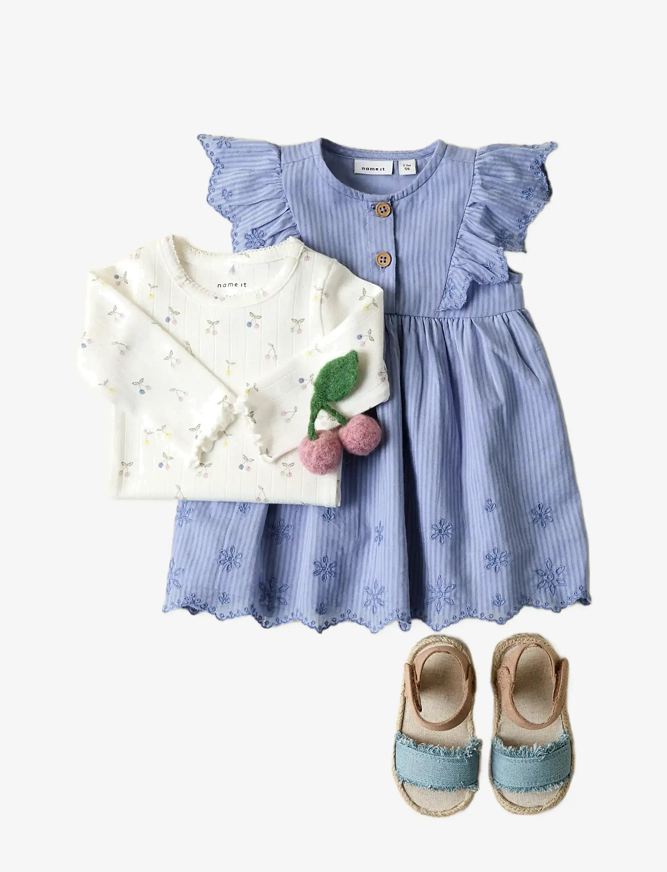 name it - NBFFILLIAN SPENCER - sleeveless baby dresses - purple impression - 2