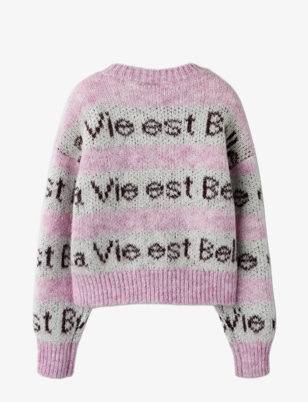 name it - NKFNALA LS KNIT - pullover - bonbon - 2