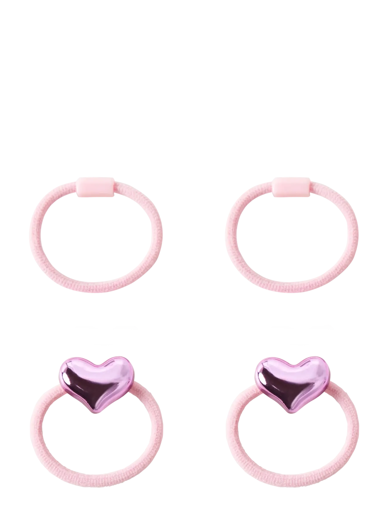 name it NKFFLOVE 4P HAIRELASTIC - Haaraccessoires - PIROUETTE / pink/rose