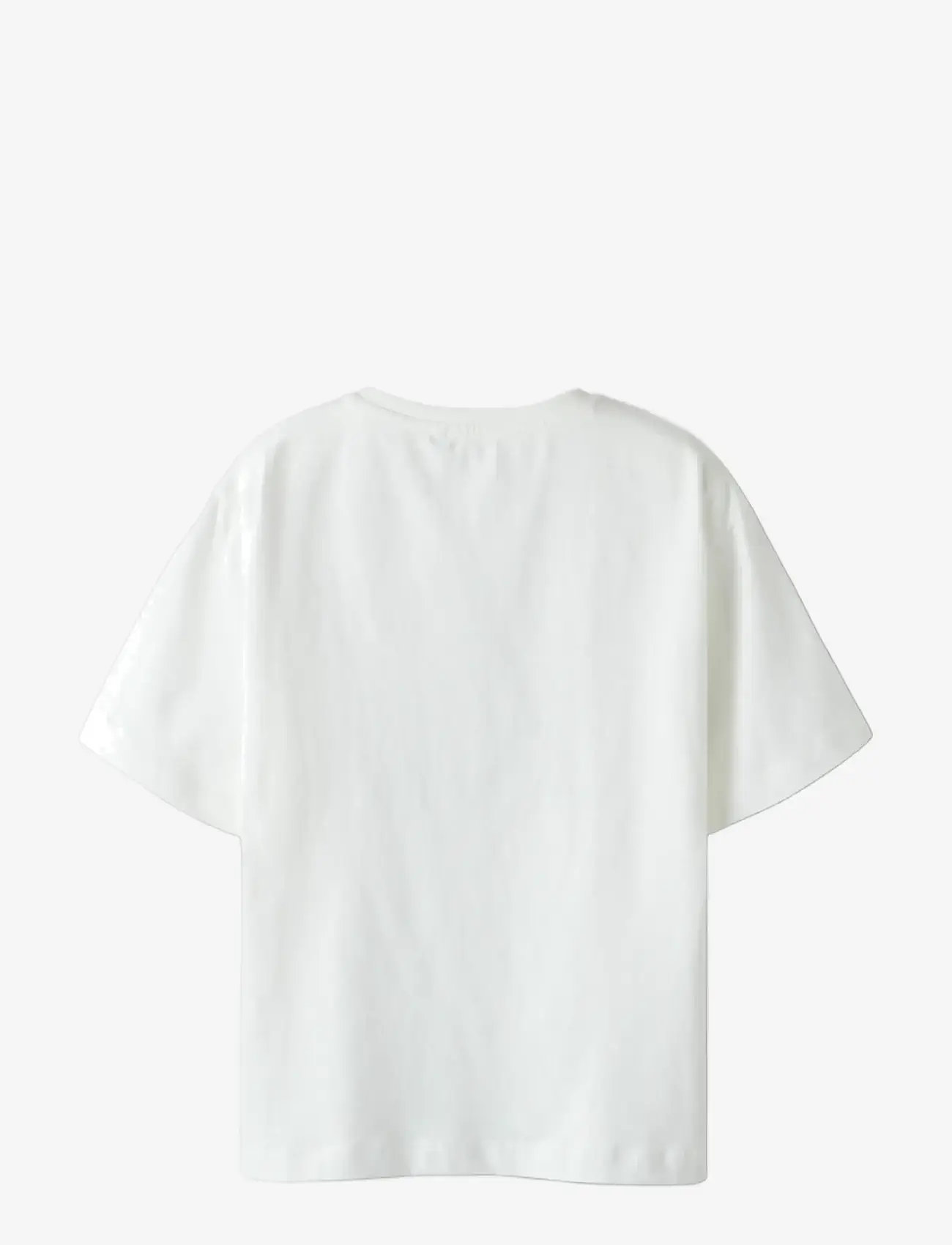 name it - NKFNIKKA SS NREG TOP - short-sleeved t-shirts - bright white - 2