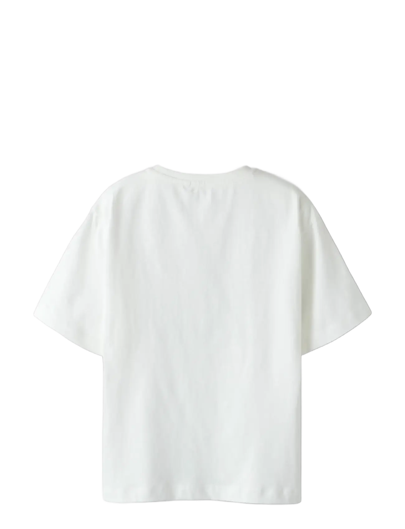 name it - NKFNIKKA SS NREG TOP - lühikeste varrukatega - bright white - 2