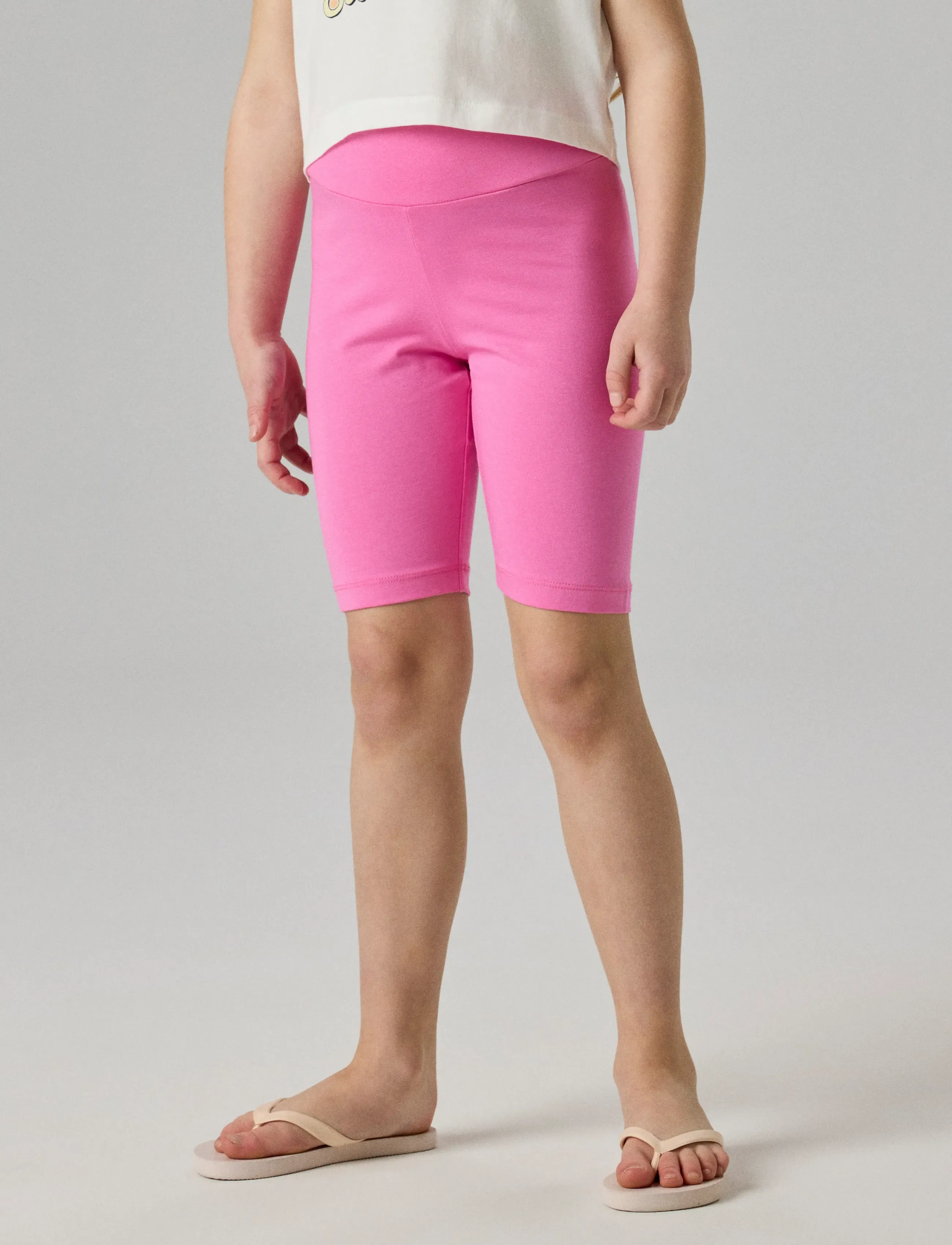 name it - NKFFAHIROZ BIKER LEGGING - cycling shorts - strawberry moon - 3