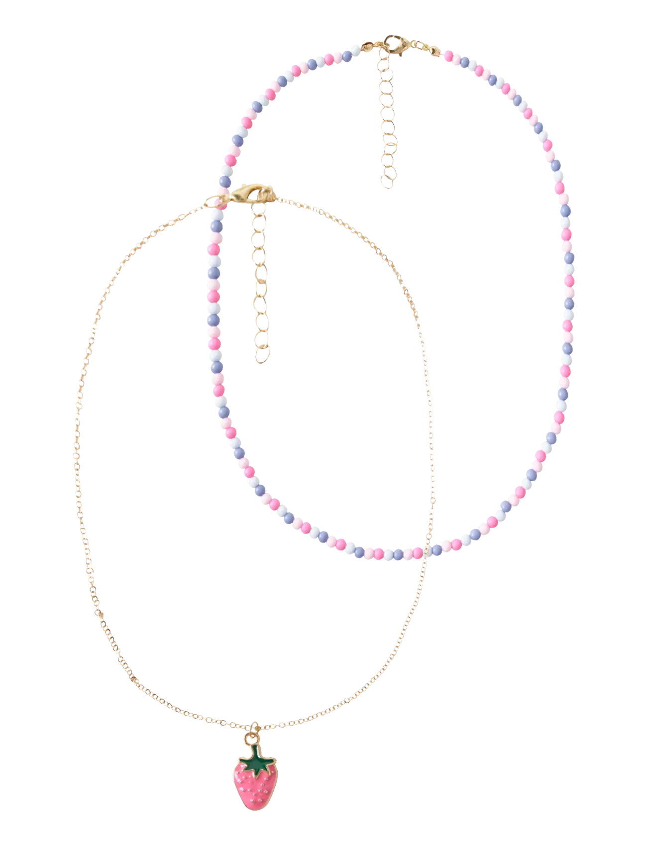 name it NKFFILONA 2P NECKLACE - Bērnu rotaslietas - GOLD COLOUR / multi