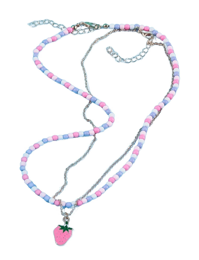 name it - NKFFILONA 2P NECKLACE - halsketten - gold colour - 2