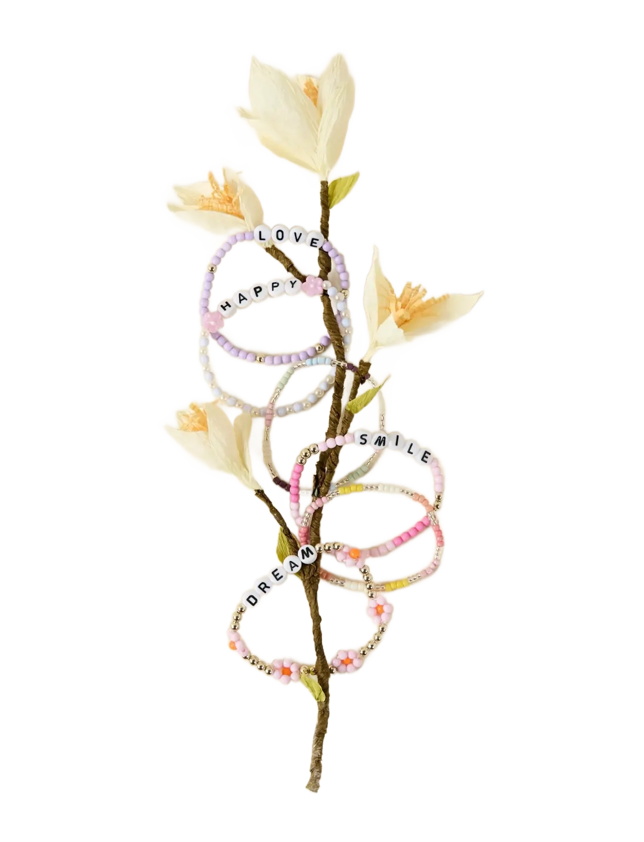 name it - NMFFANDANGO 3P BRACELET - armbänder - cradle pink - 2