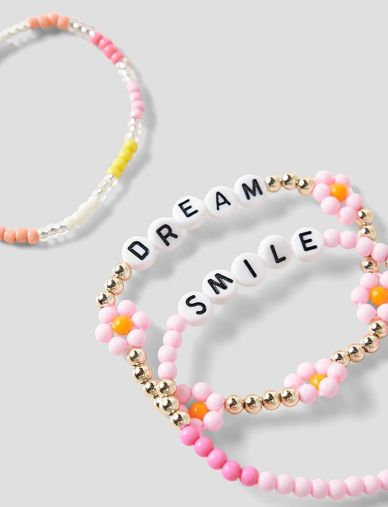 name it - NMFFANDANGO 3P BRACELET - bracelets - cradle pink - 3