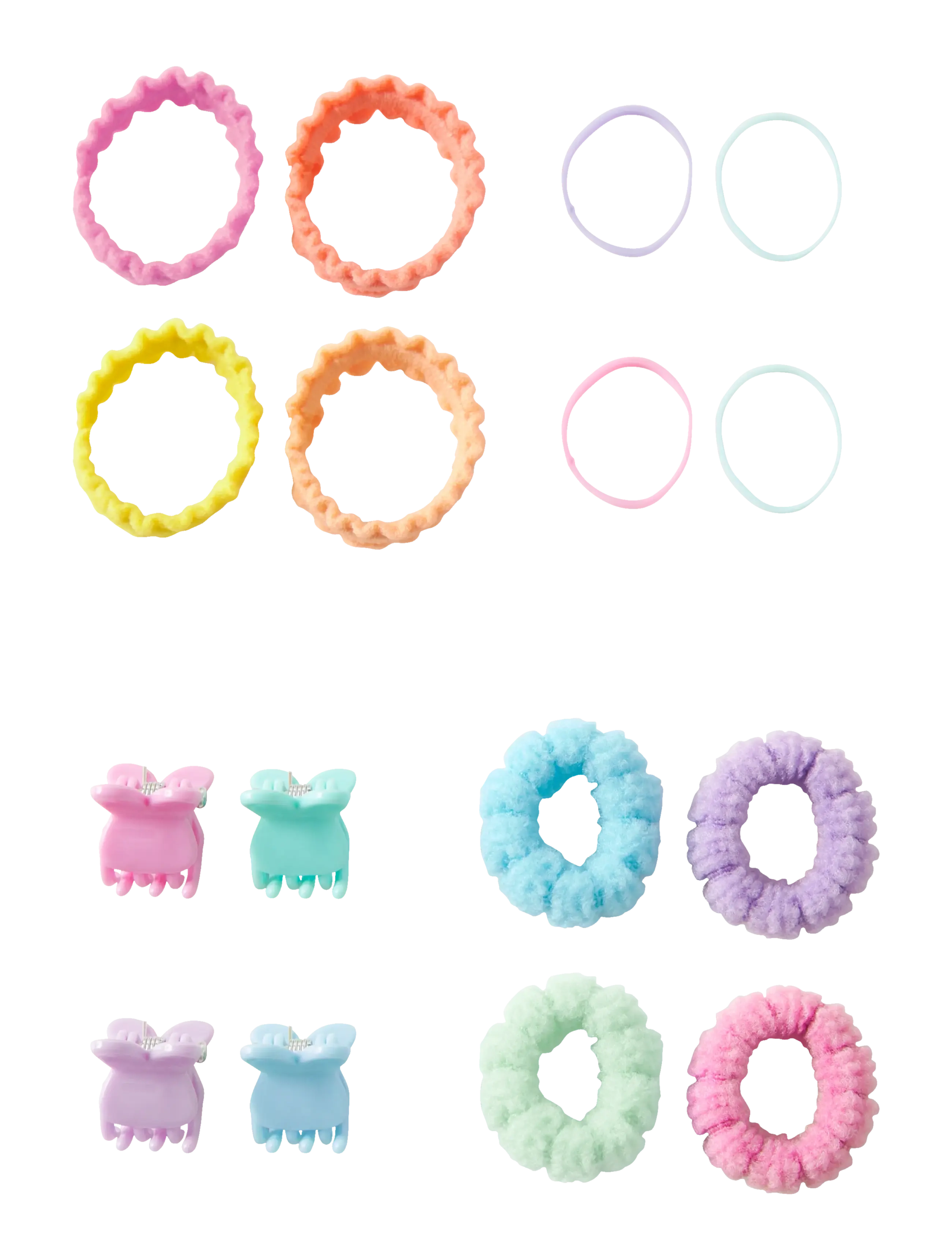 name it NMFFAMONU HAIR ACC SET - Haarbanden - CRADLE PINK / multi