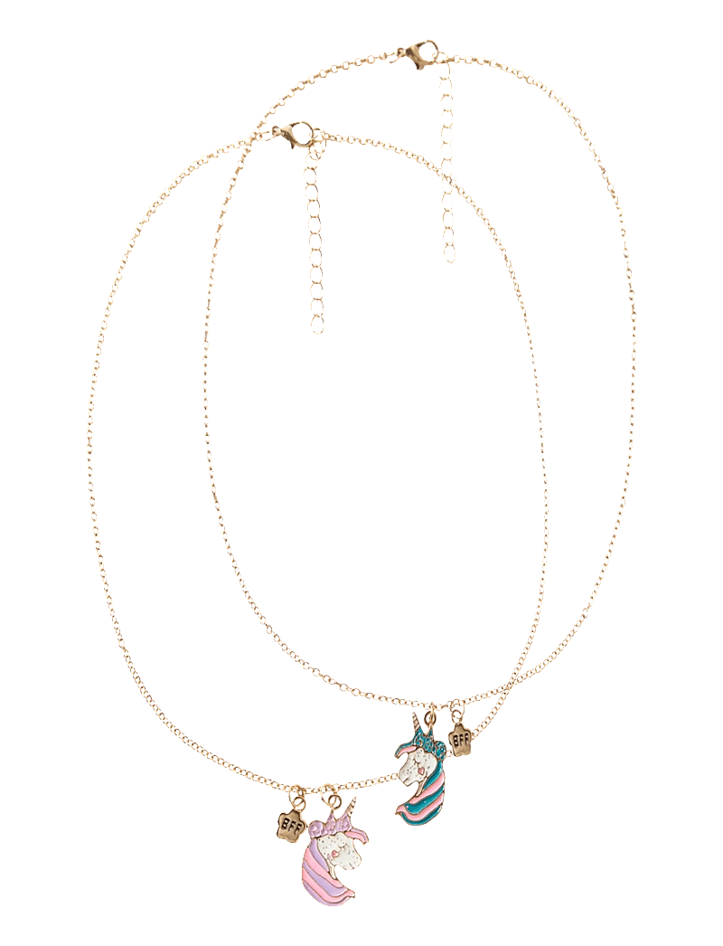 name it - NMFFOREVER 2P NECKLACE - necklaces - gold colour - 0