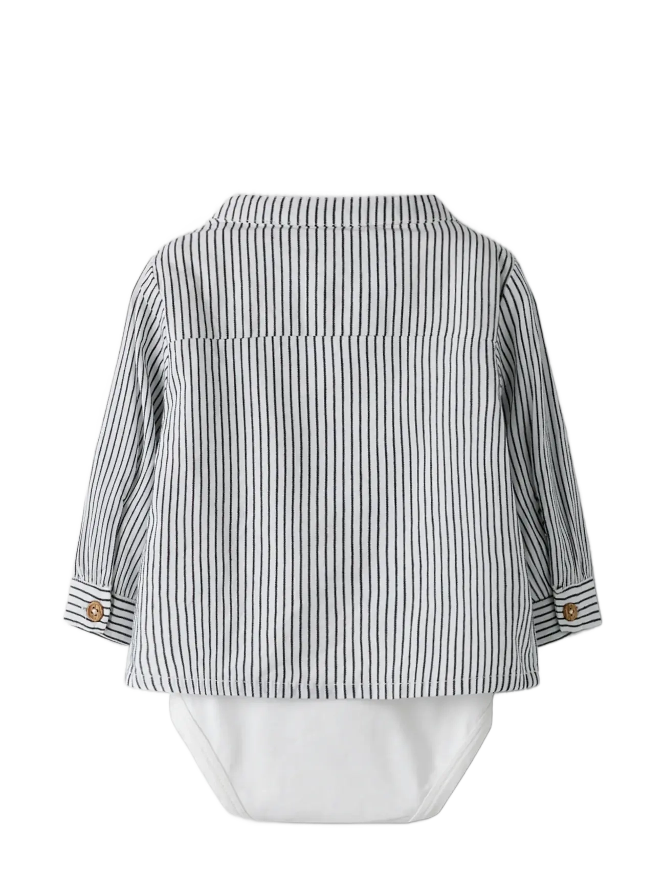 name it - NBMFAR LS SHIRTBODY - gode sommertilbud - cloud dancer - 1