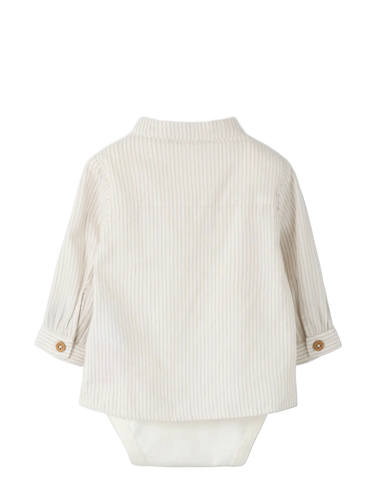 name it - NBMFAR LS SHIRTBODY - long-sleeved - cloud dancer - 1