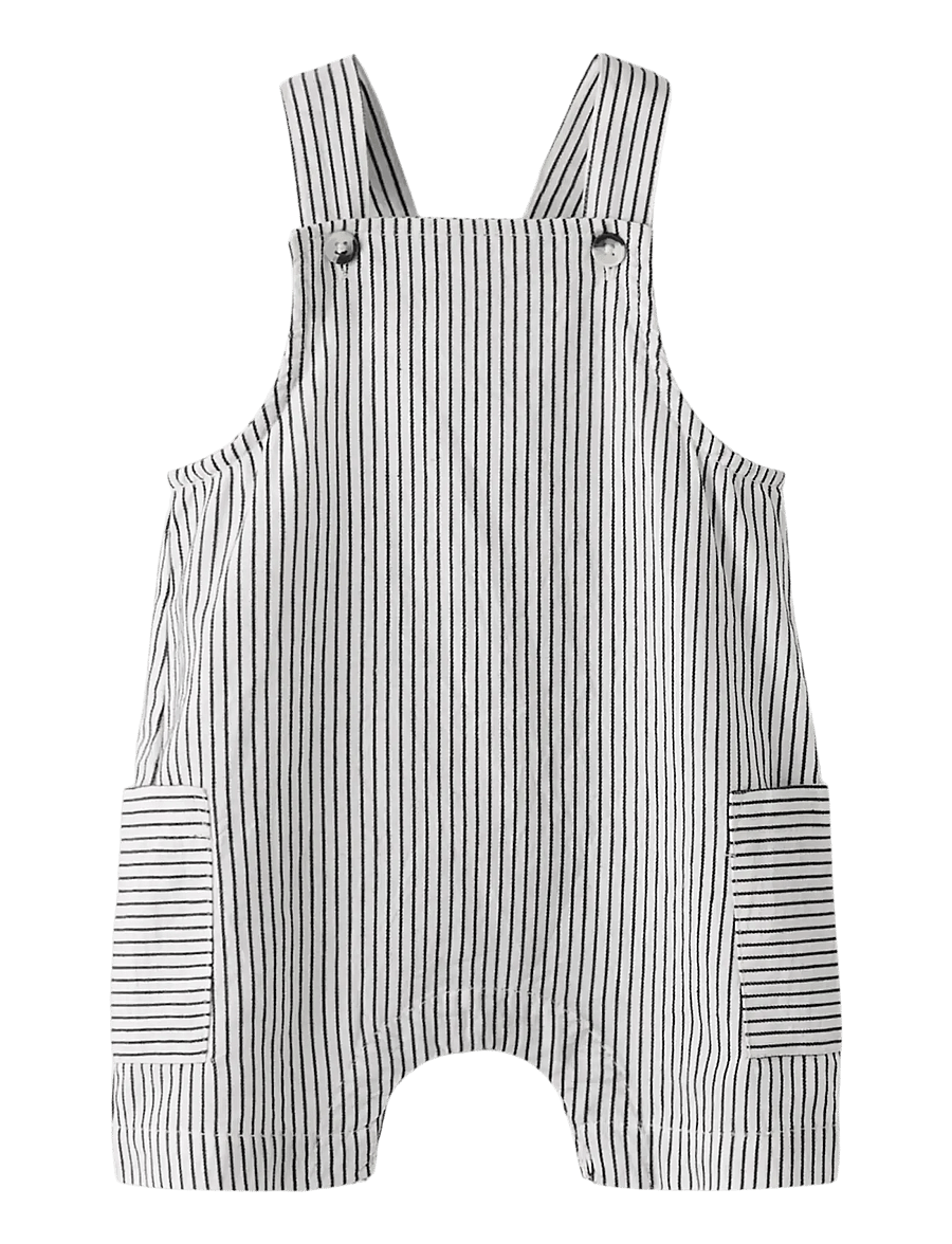 name it - NBMFAR SHORTS OVERALL - buksedragter - cloud dancer - 0