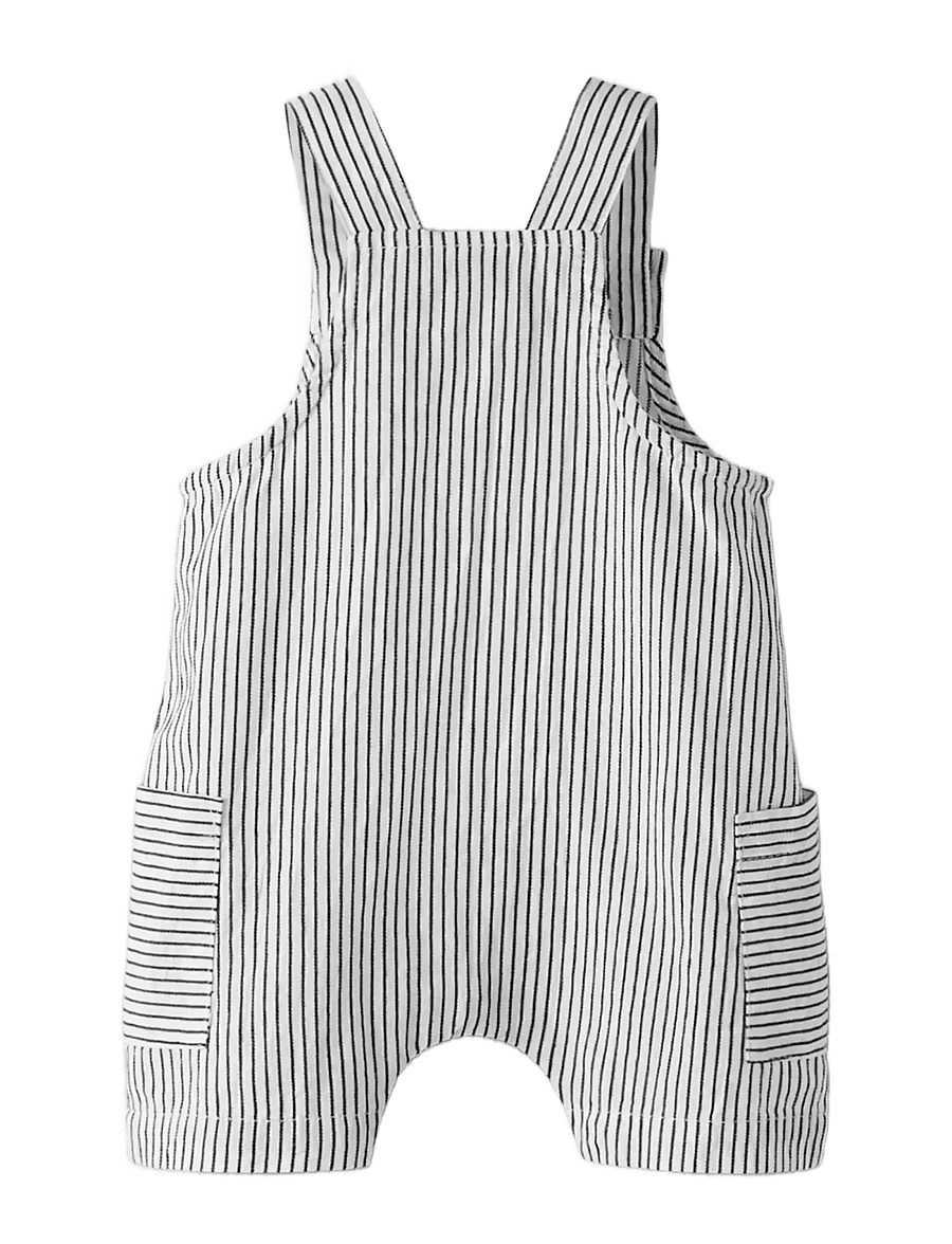 name it - NBMFAR SHORTS OVERALL - buksedragter - cloud dancer - 1