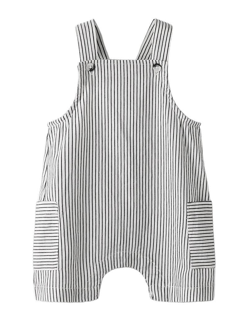 name it - NBMFAR SHORTS OVERALL - buksedragter - cloud dancer - 2