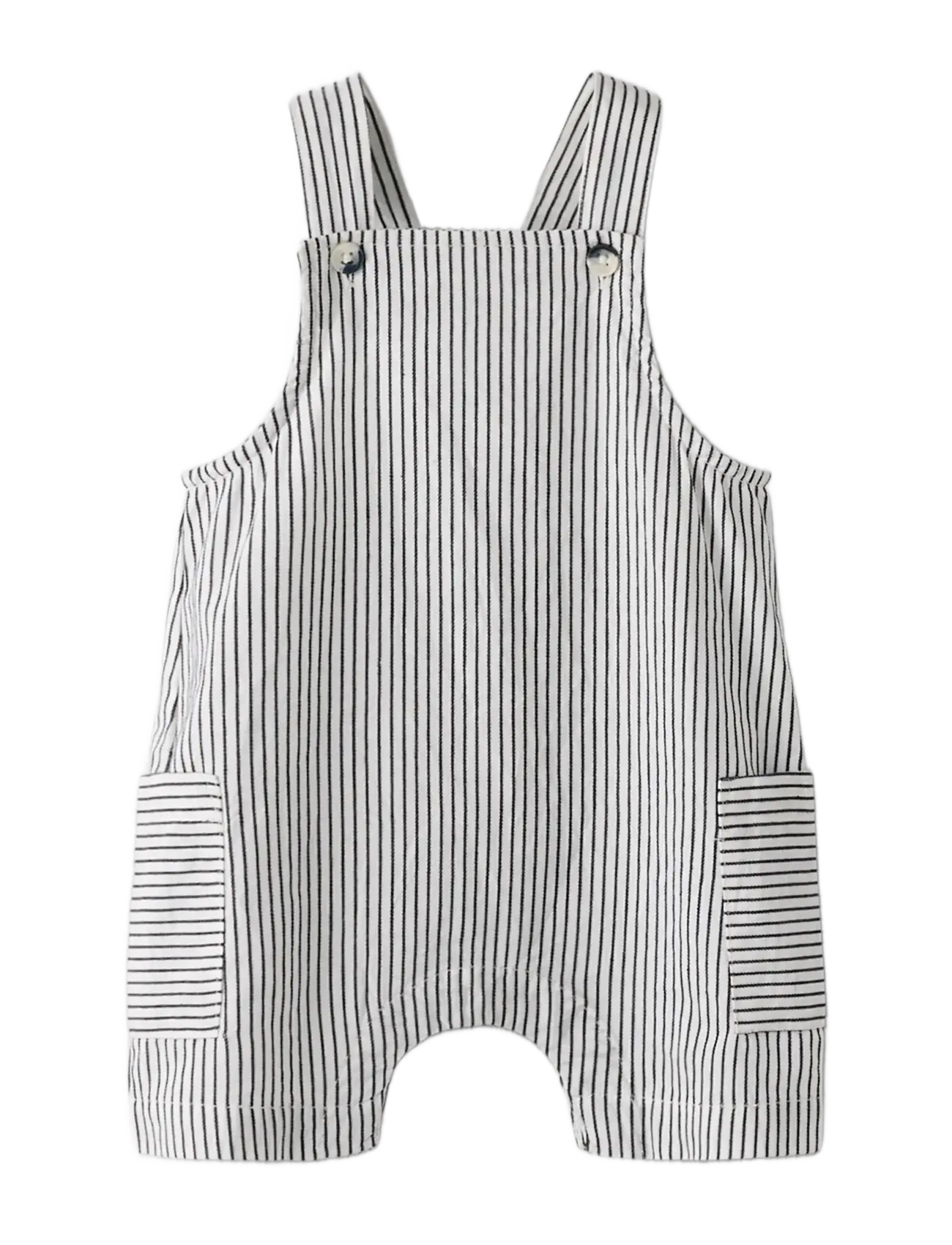 name it - NBMFAR SHORTS OVERALL - buksedragter - cloud dancer - 2