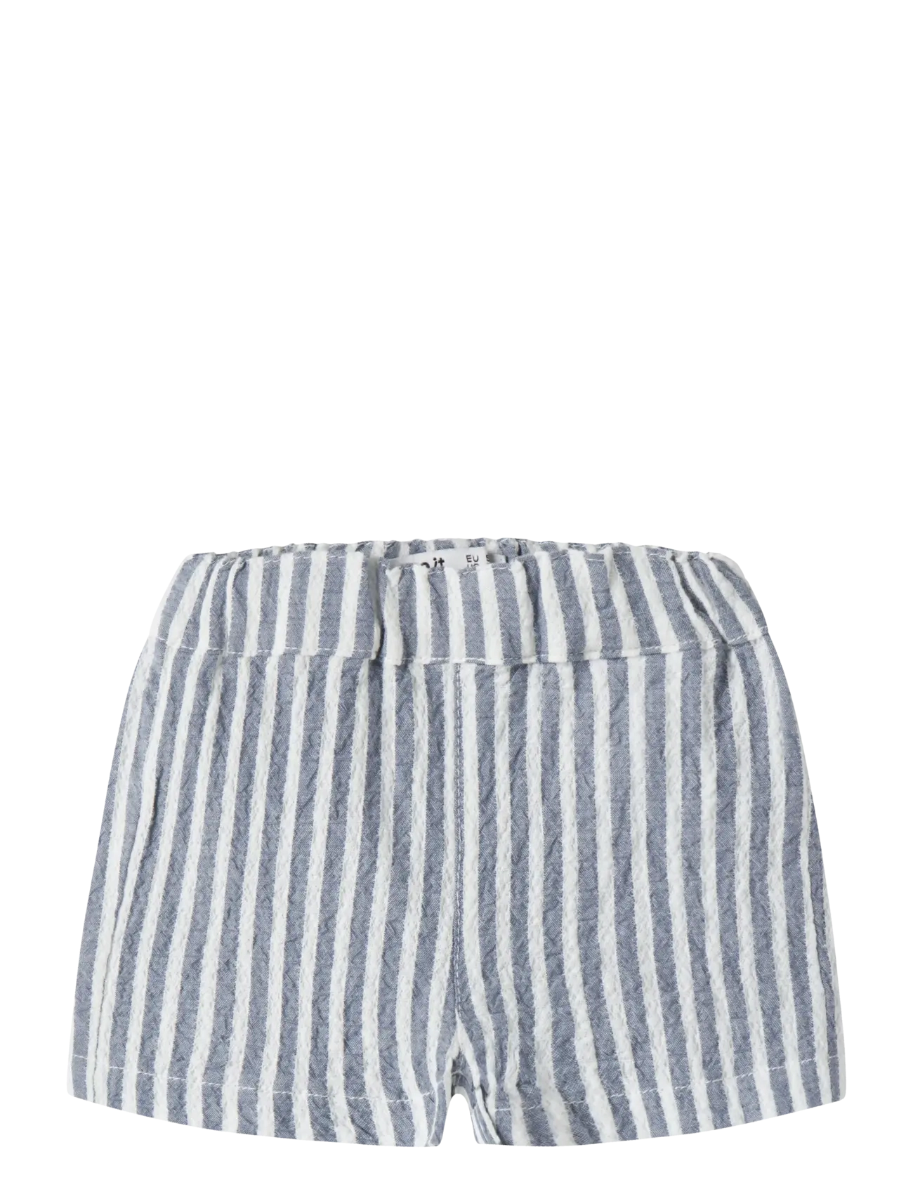 name it NBMFEDENIS SHORTS - Riided - VINTAGE INDIGO / white