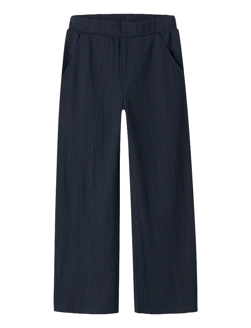 name it - NKFFRIMO WIDE PANT - einkaufen nach alter von - navy blazer - 0