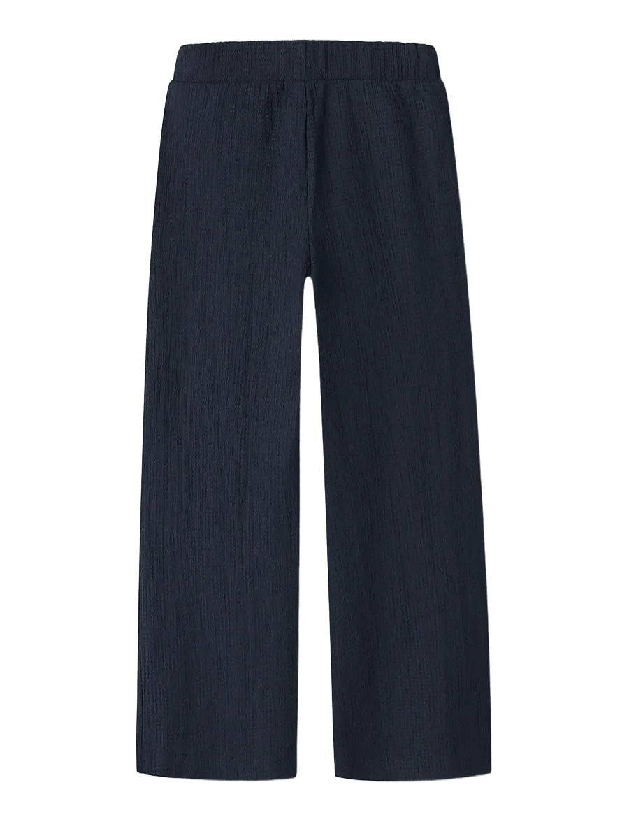 name it - NKFFRIMO WIDE PANT - einkaufen nach alter von - navy blazer - 1