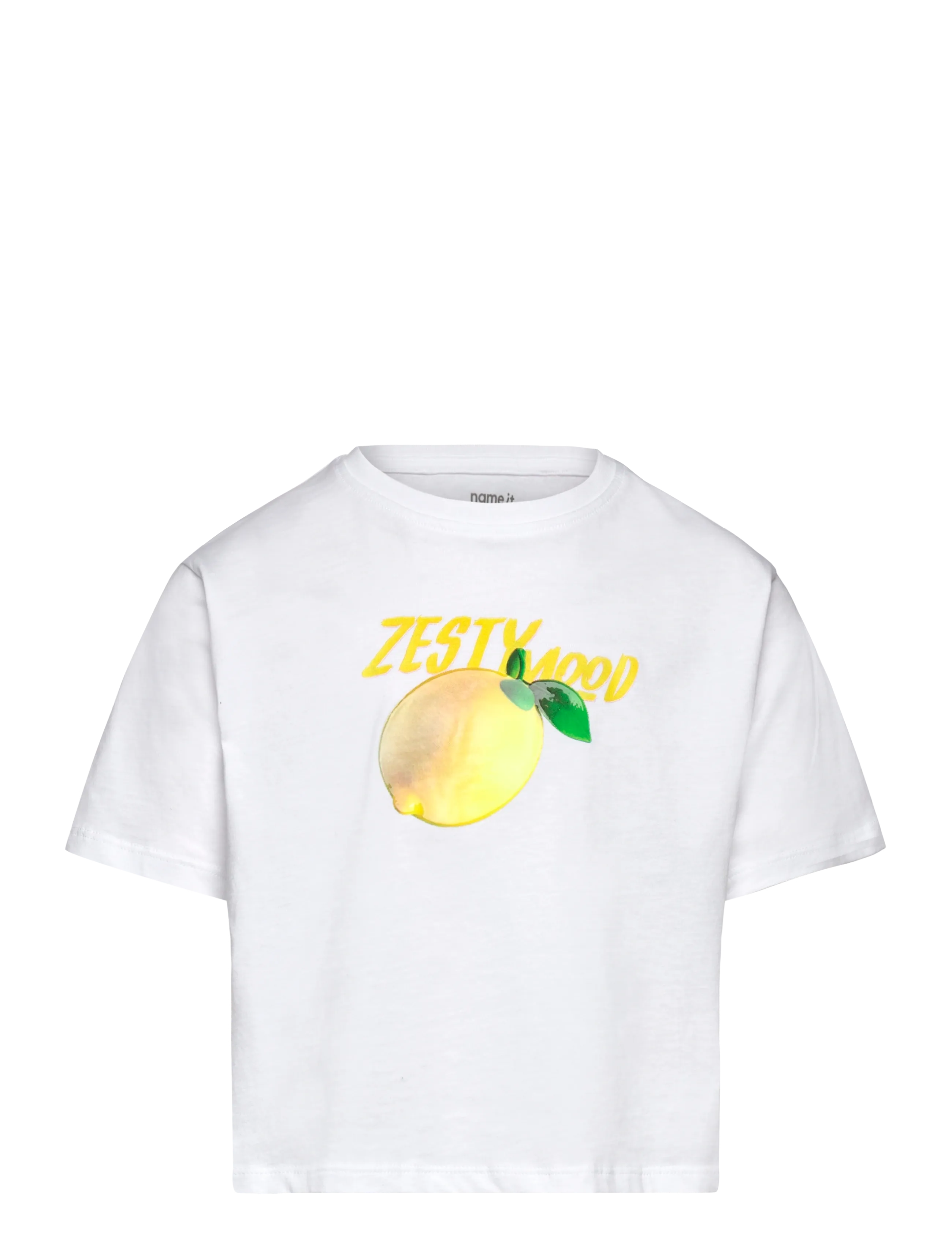 name it NKFFARINAZ SS NREG SHORT TOP BOX - Kleidung - BRIGHT WHITE / white