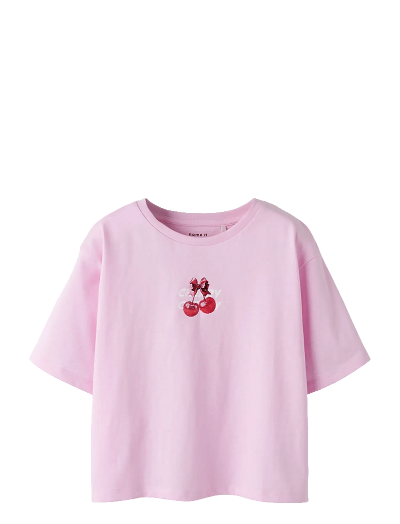 name it - NKFFARINAZ SS NREG SHORT TOP BOX - kurzärmelige - pirouette - 0