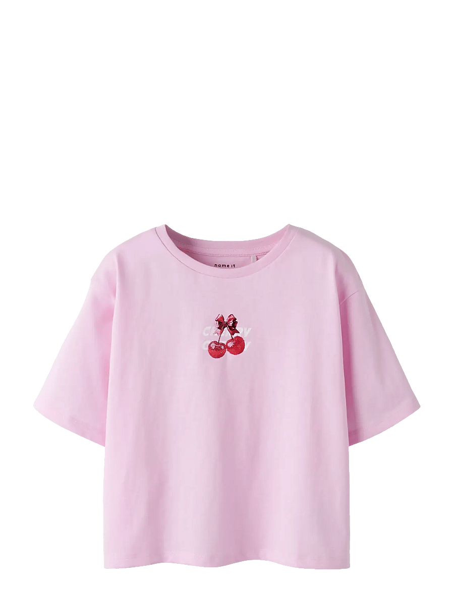 name it - NKFFARINAZ SS NREG SHORT TOP BOX - kurzärmelige - pirouette - 0