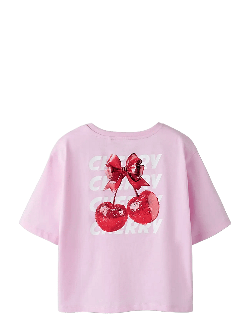 name it - NKFFARINAZ SS NREG SHORT TOP BOX - kurzärmelige - pirouette - 1