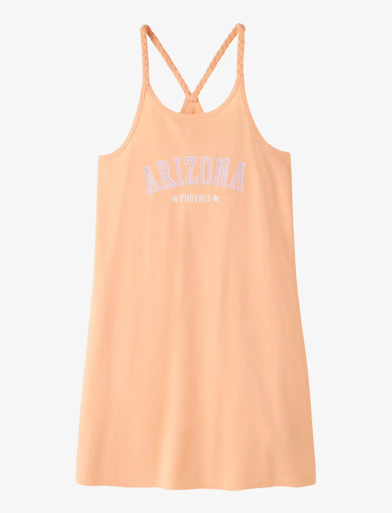 name it - NKFFRONCAZ STRAP DRESS BOX - Ærmeløse hverdagskjoler - peach fuzz - 0