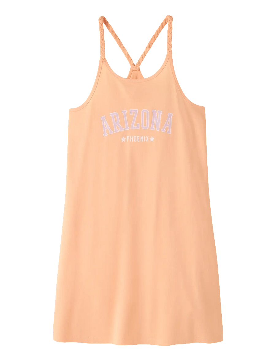 name it - NKFFRONCAZ STRAP DRESS BOX - robes décontractées sans manches - peach fuzz - 0