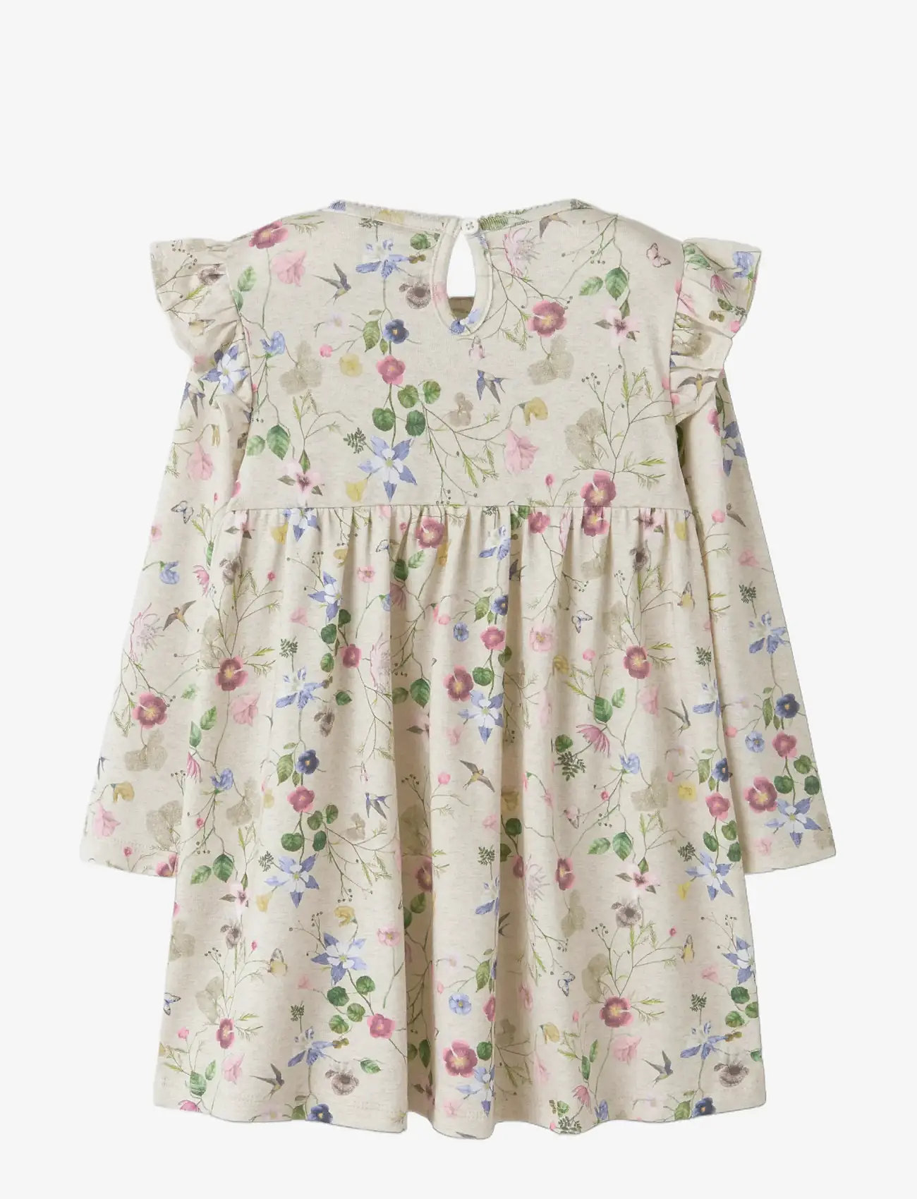 name it - NMFFALCA LS DRESS - pikkade varrukatega vabaaja kleidid - peyote melange - 1