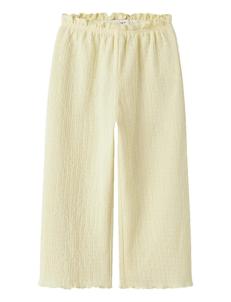name it - NMFFILURA WIDE PANT - beebipüksid - pear sorbet - 0