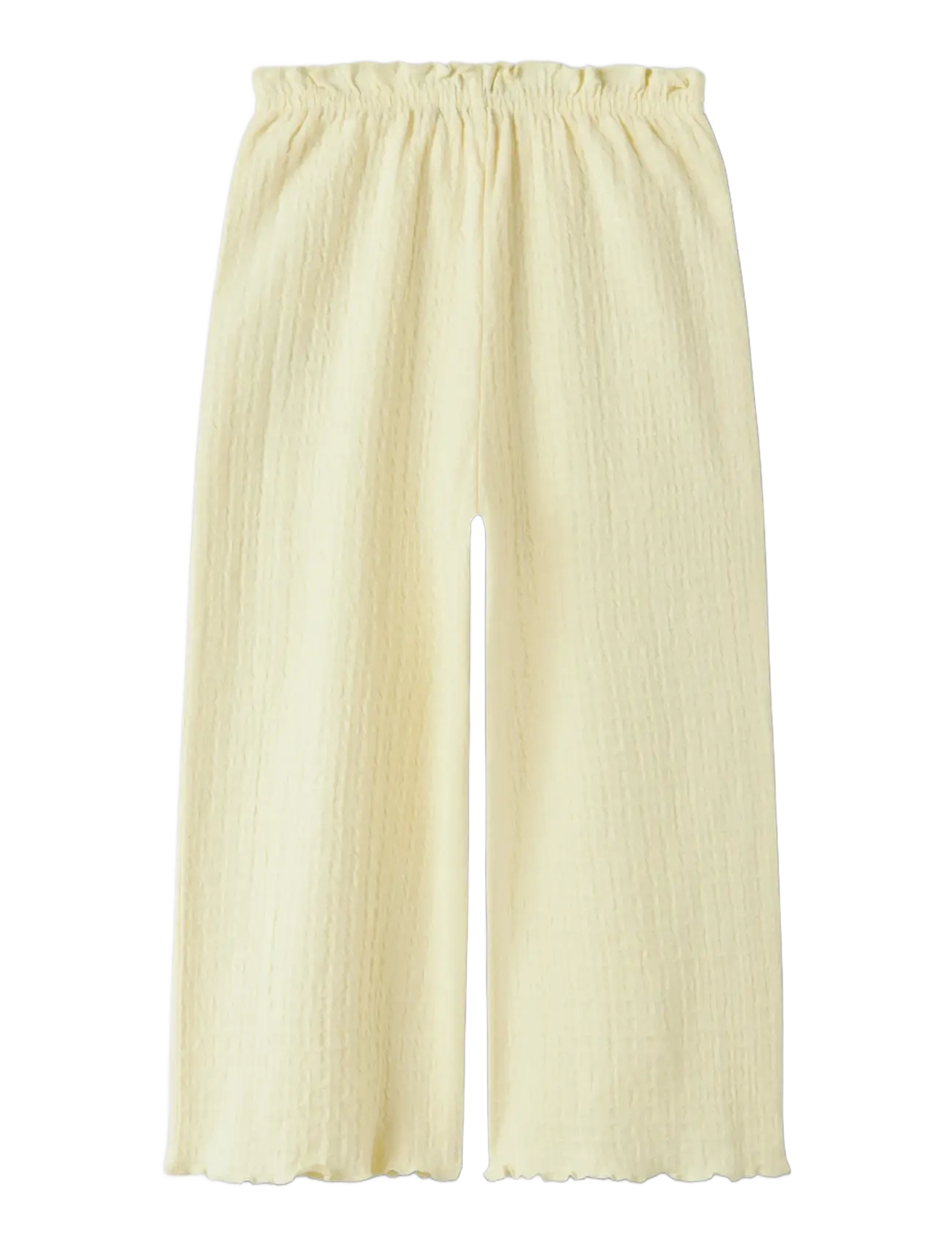 name it - NMFFILURA WIDE PANT - byxor - pear sorbet - 1