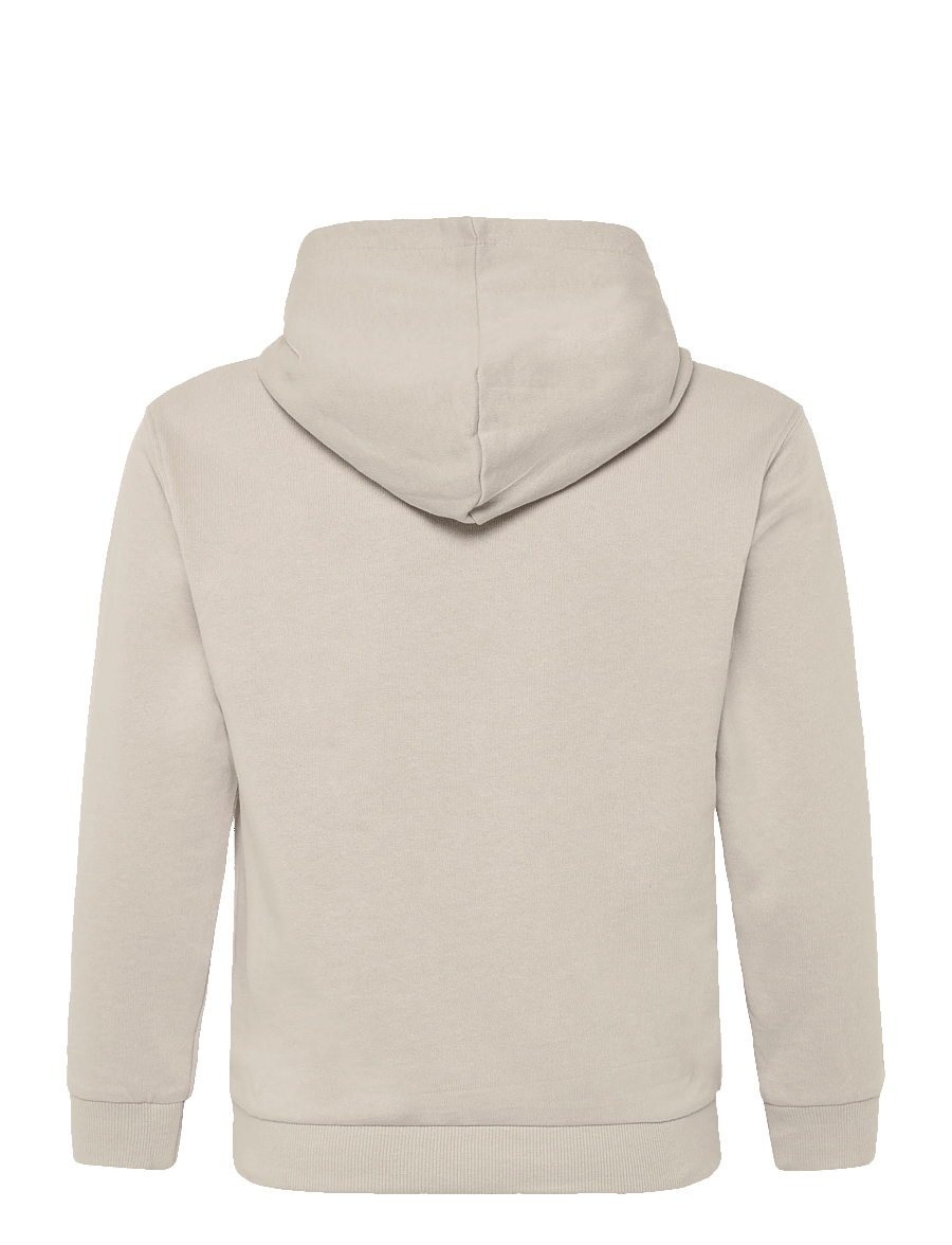 name it - NKMFIKAR LS NREG SWEAT WH UNB - kapuzenpullover - chateau gray - 1