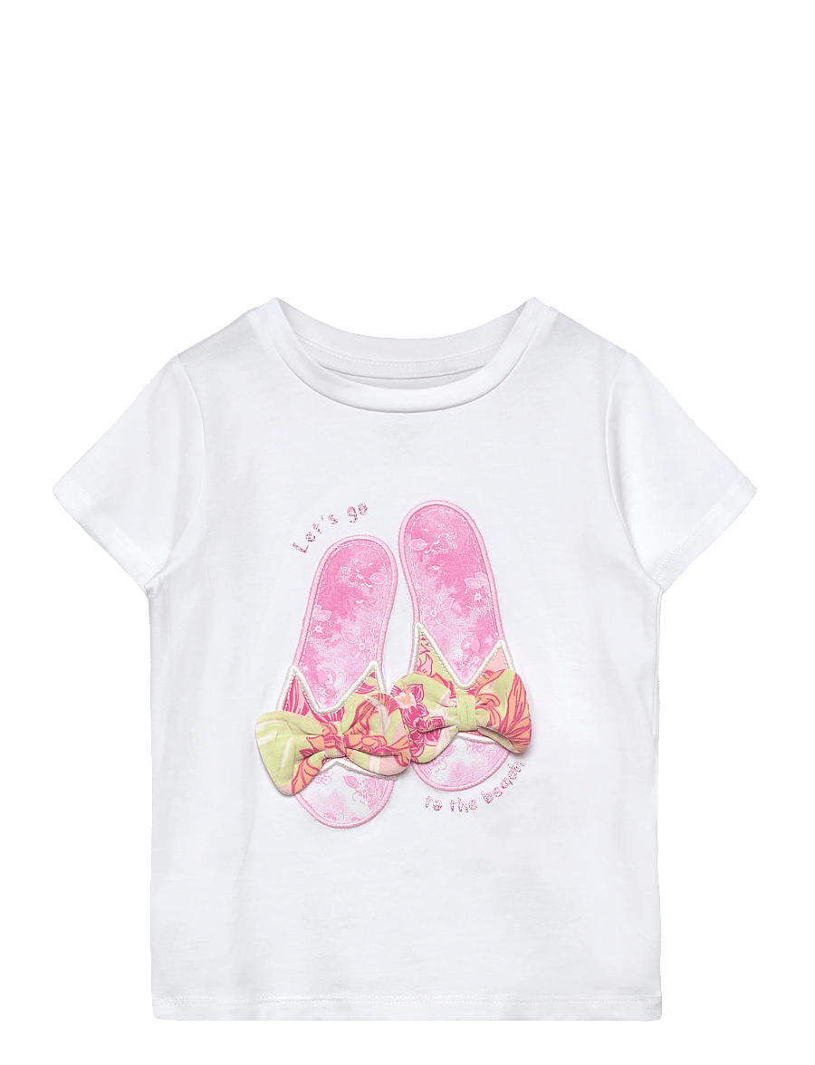 name it - NMFFOSAZ SS TOP BOX - kortärmade t-shirts - bright white - 0