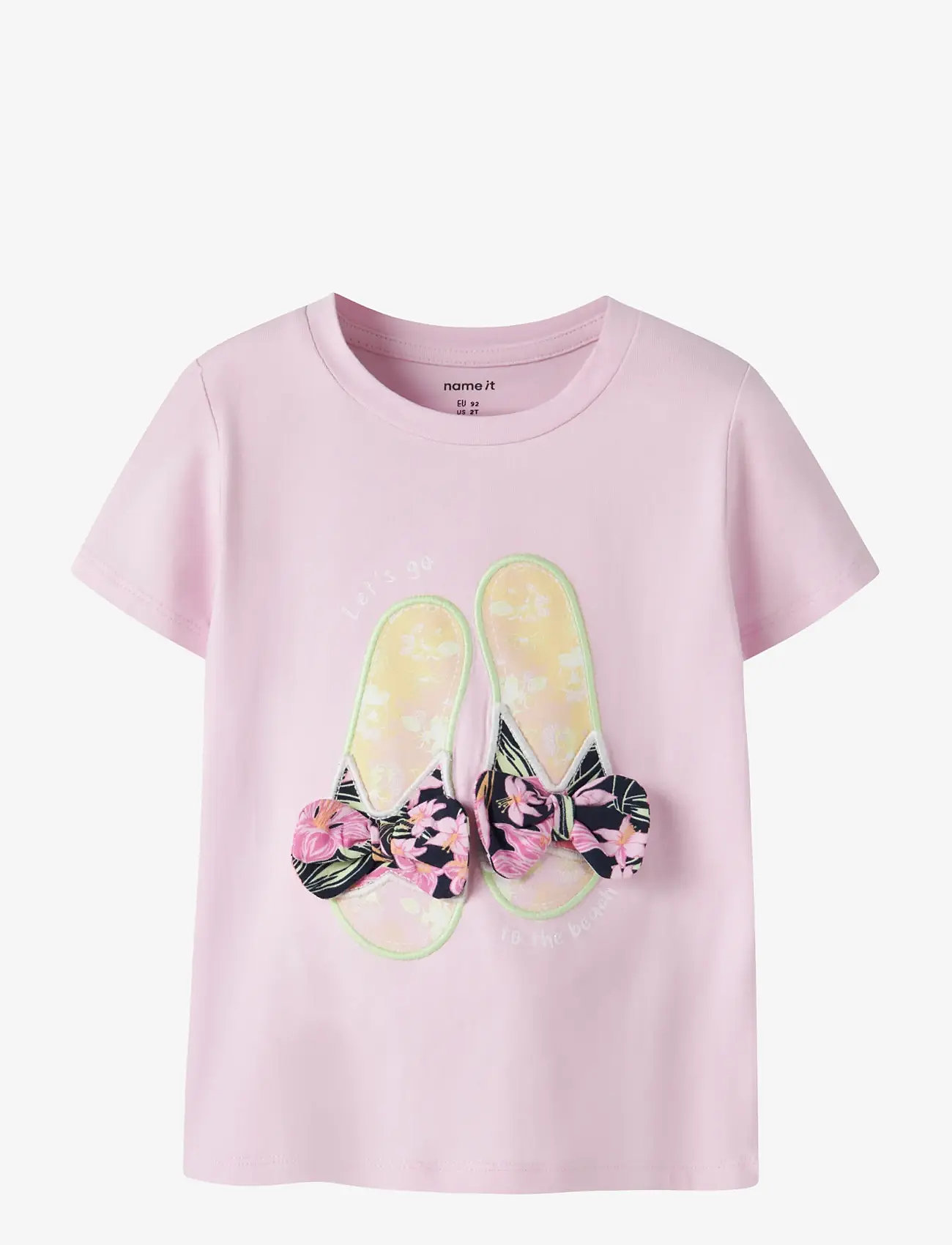 name it - NMFFOSAZ SS TOP BOX - kortärmade t-shirts - pirouette - 0