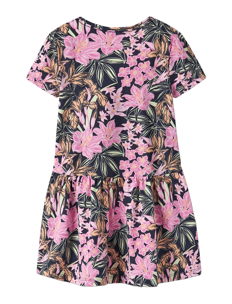 name it - NMFFENNAZ SS DRESS - kortærmede babykjoler - navy blazer - 1