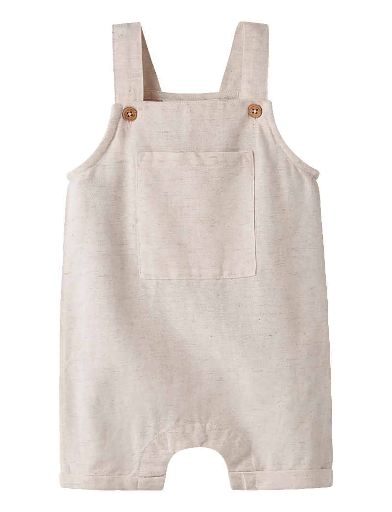 name it - NBMFAHER SHORT OVERALL - jumpsuits - peyote melange - 0