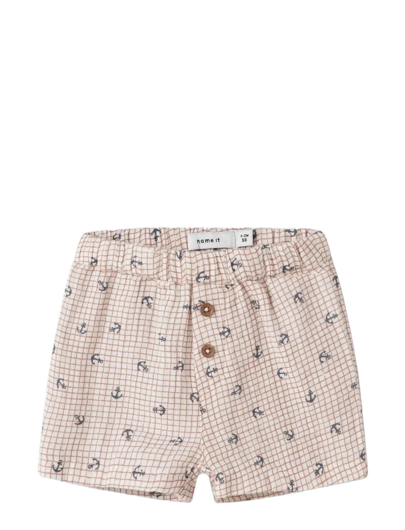 name it - NBMFRONT SHORTS - casual shorts - cloud dancer - 2