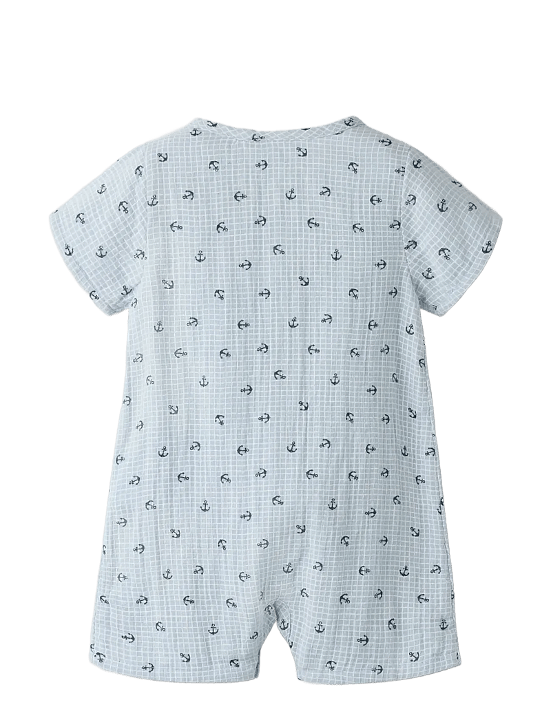 name it - NBMFRONT SS SUNSUIT - pükskostüümid - blue fog - 1