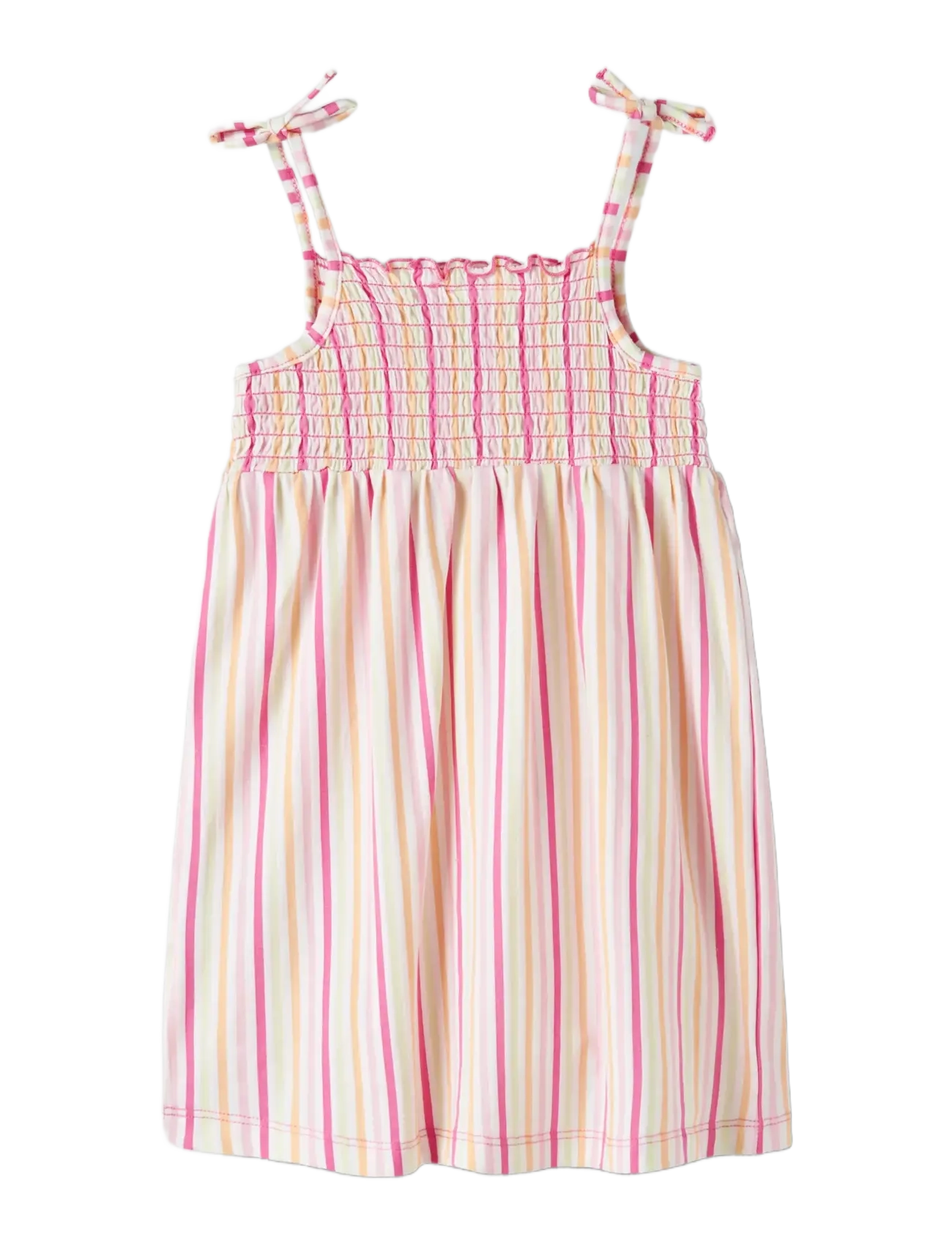 name it - NMFFILUAZ STRAP DRESS BOX - sukienki dla dziewczynek bez rękawów - strawberry moon - 1