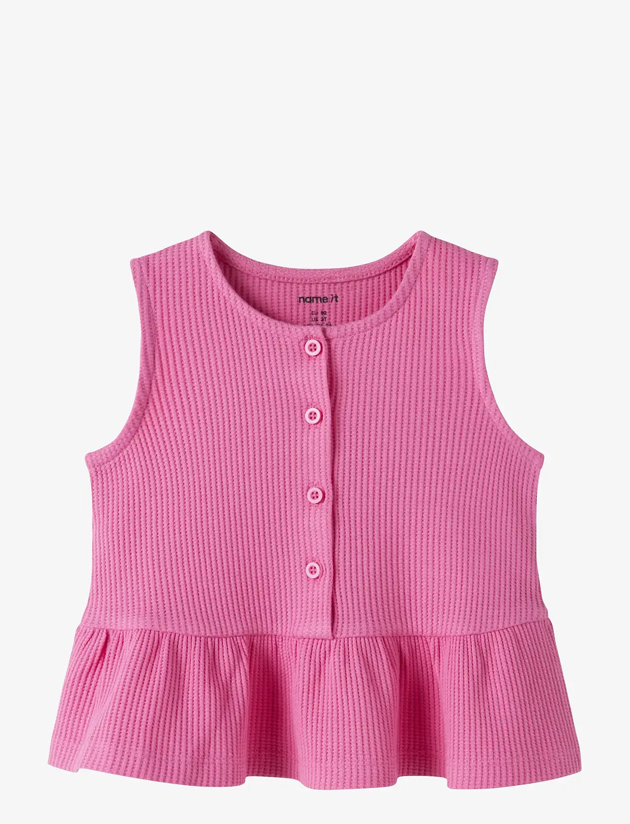 name it - NMFFILUKAZ SL TOP - Ærmeløse - strawberry moon - 0