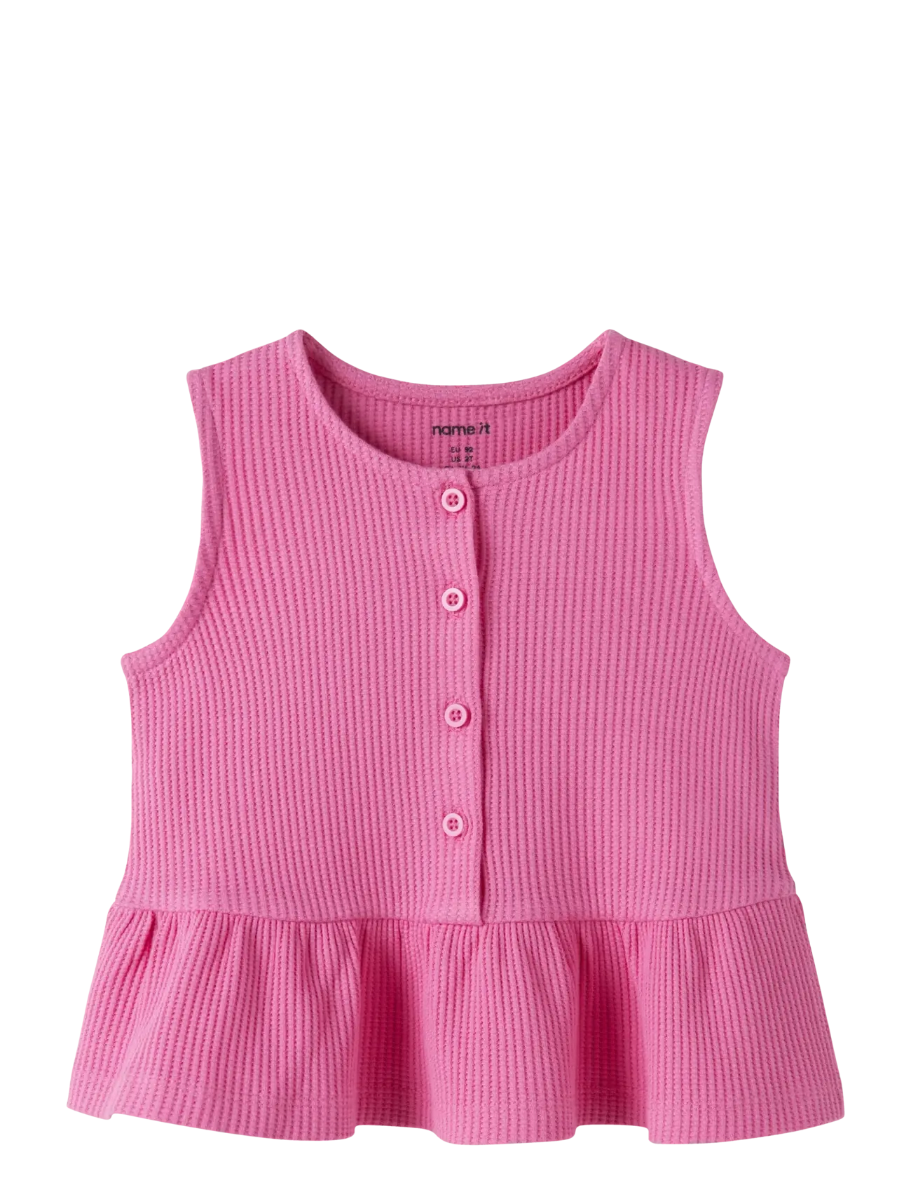 name it NMFFILUKAZ SL TOP - Ærmeløs undertrøje - STRAWBERRY MOON / pink/rose